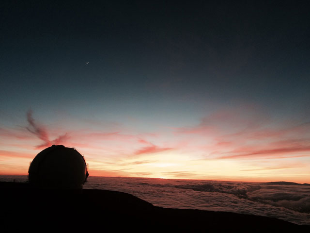 Sunset from Mauna Kea