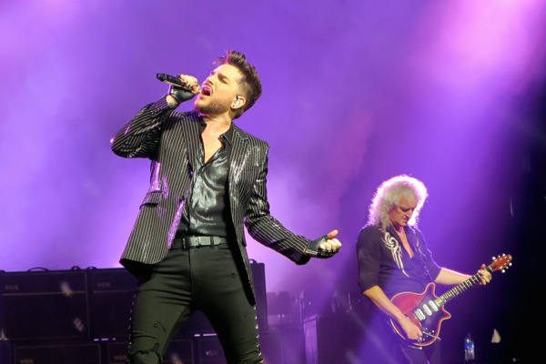 Adam and Queen Wembley 2017. Courtesy of AdamLambertSwe from Sweden, <a target='_blank' href='https://creativecommons.org/licenses/by/2.0'>CC BY 2.0</a> via Wikimedia Commons.