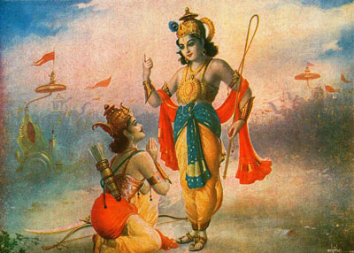 Krishna to Arjuna